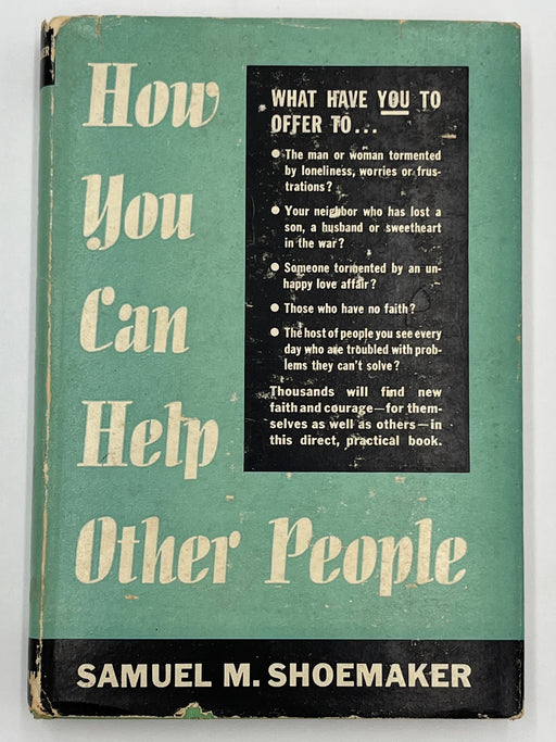 Signed - How You Can Help Other People by Samuel M. Shoemaker Recovery Collectibles