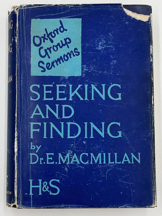 Seeking and Finding by Ebenezer Macmillan - June 1933 Recovery Collectibles