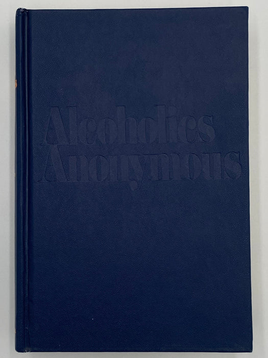 Alcoholics Anonymous Third Edition 1st Printing Big Book Recovery Collectibles