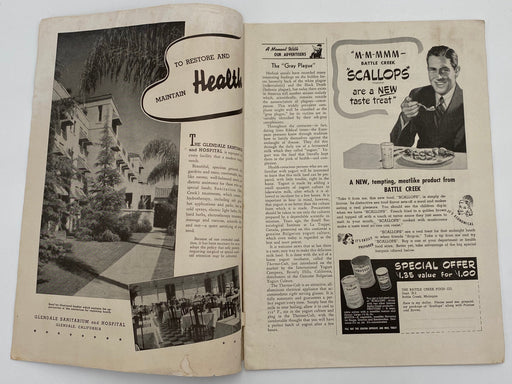 Health Magazine - Alcoholism Can Be Cured - June 1947 Recovery Collectibles