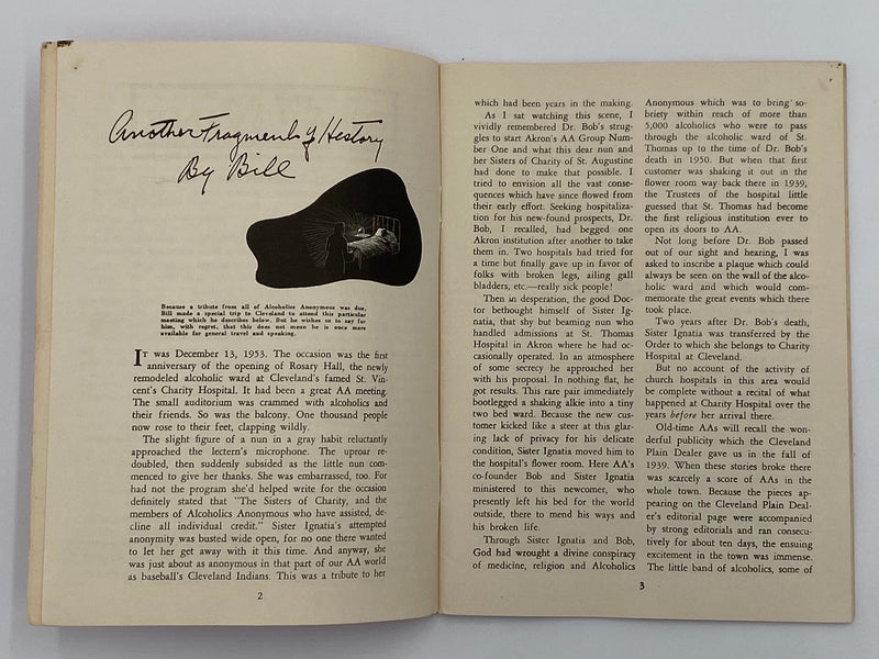 AA Grapevine - February 1954 - A Fragment of History by Bill Recovery Collectibles