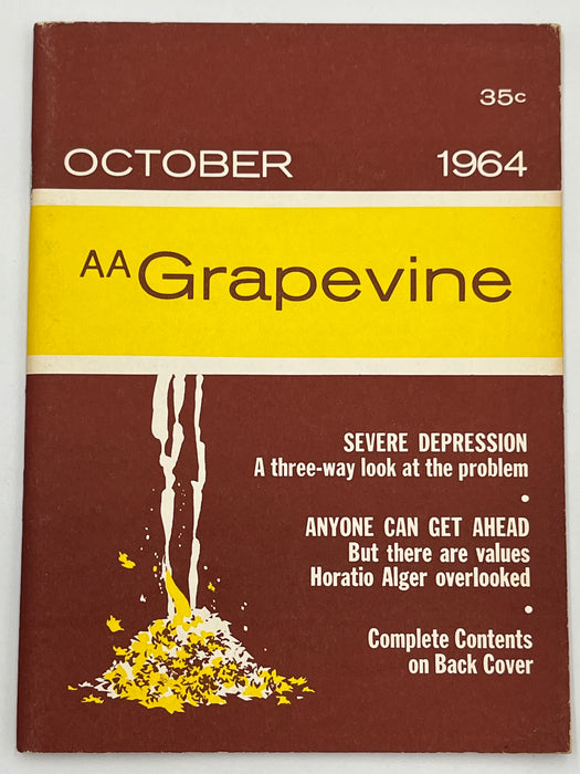 AA Grapevine from October 1964 - Severe Depression Mark McConnell