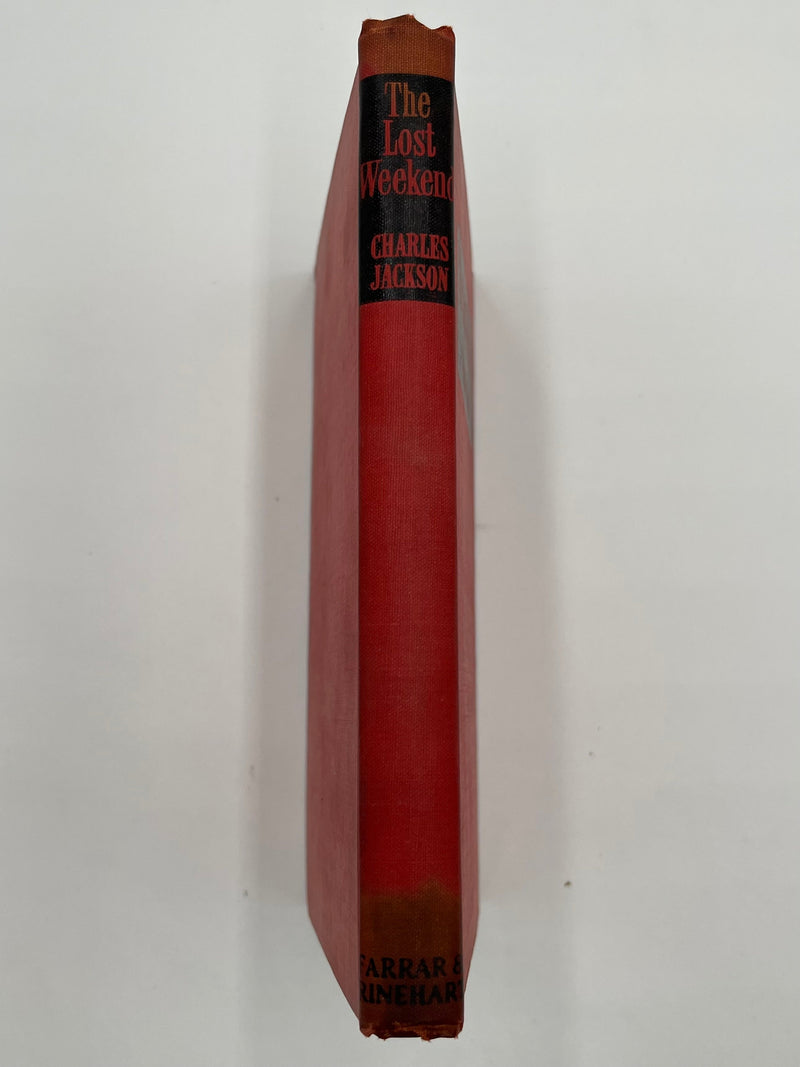 SIGNED - The Lost Weekend by Charles Jackson - 7th Printing - ODJ Recovery Collectibles