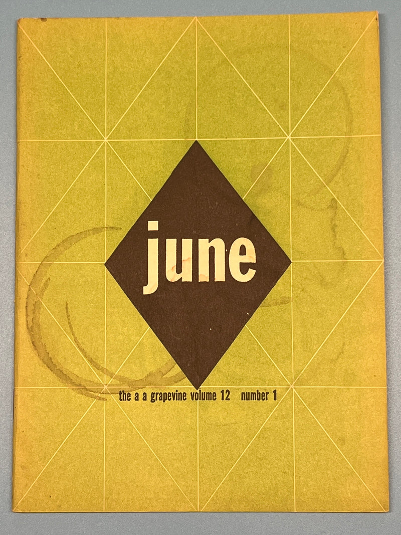 AA Grapevine from June 1955 - International Convention Program Mark McConnell