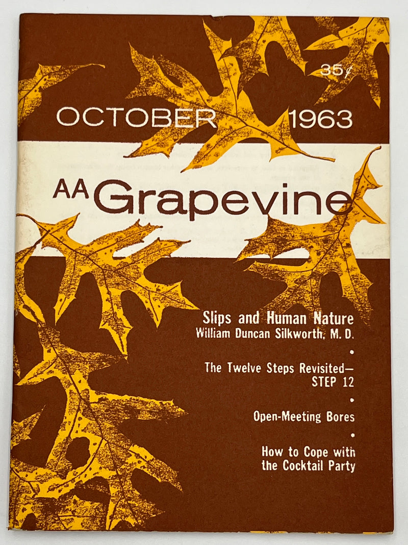AA Grapevine from October 1963 - Silkworth Mark McConnell