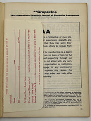AA Grapevine from April 1965 - Happiness Mark McConnell