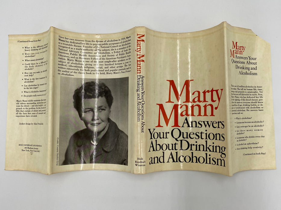 Marty Mann Answers Your Questions About Drinking and Alcoholism David Shaw