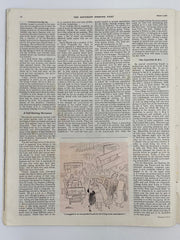 Saturday Evening Post - March 1, 1941 - Alcoholics Anonymous Recovery Collectibles