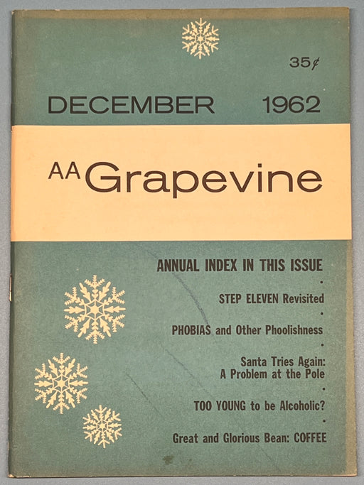AA Grapevine - December 1962 - The 12 Steps Revisited Recovery Collectibles