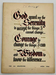 AA Grapevine from April 1966 - Humility Mark McConnell