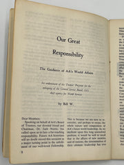 AA Grapevine from January 1966 - Trustees Program Mark McConnell