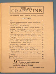 AA Grapevine - September 1953 - Surrender vs Compliance by Harry Tiebout Mark McConnell