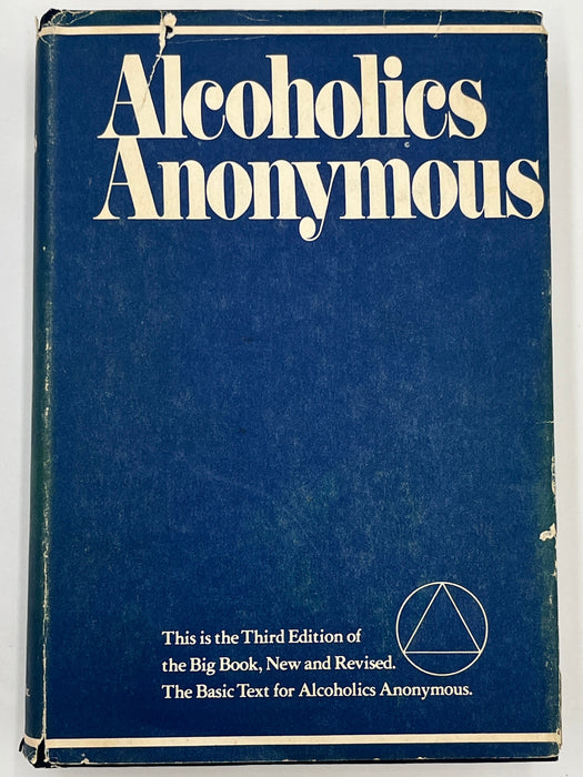 Alcoholics Anonymous Third Edition 1st Printing from 1976 Recovery Collectibles