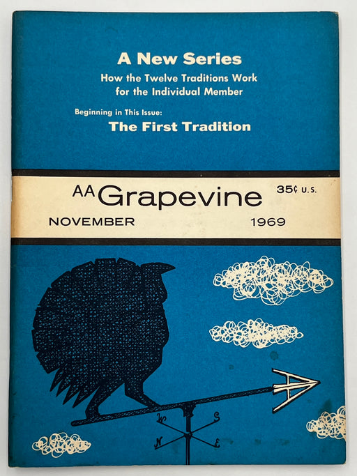 AA Grapevine from November 1969 - Traditions Mark McConnell