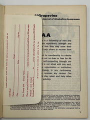 AA Grapevine from November 1965 - A Look at AA Mark McConnell