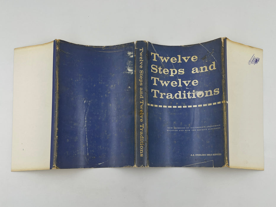 Twelve Steps and Twelve Traditions - Great Britain 1st Printing - 1960 - with Very Rare “Just For Today” card Recovery Collectibles