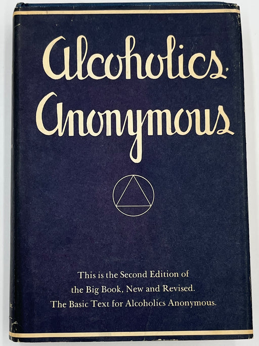Alcoholics Anonymous Second Edition 5th Printing with ODJ Recovery Collectibles