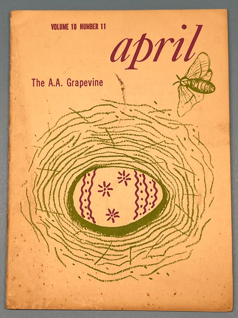 AA Grapevine from April 1954 Mark McConnell