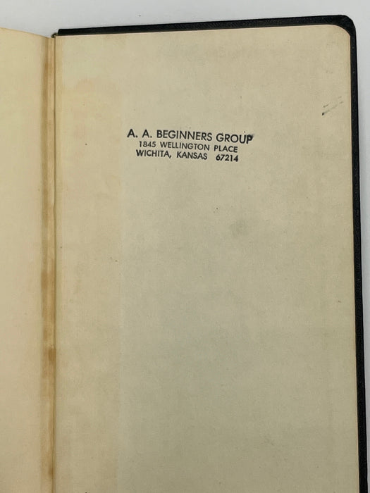 The Eye Opener - Second Edition - Old Dominion Group of Alcoholics Anonymous Recovery Collectibles