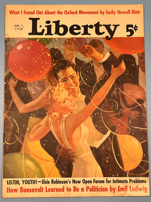 Liberty Magazine - January 1938 - Oxford Group Recovery Collectibles