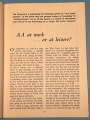 AA Grapevine - July 1953 - A Fragment of History by Bill Mark McConnell