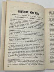AA Grapevine from June 1963 - Conference News Flash Mark McConnell
