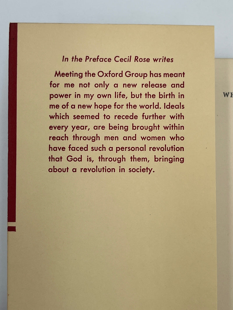 When Man Listens by Cecil Rose - 4th Printing - 1939 Recovery Collectibles
