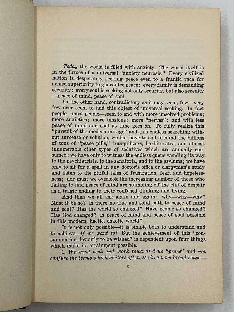 Sobriety Without End by Father John Doe - 1st Printing 1957 - Signed Recovery Collectibles