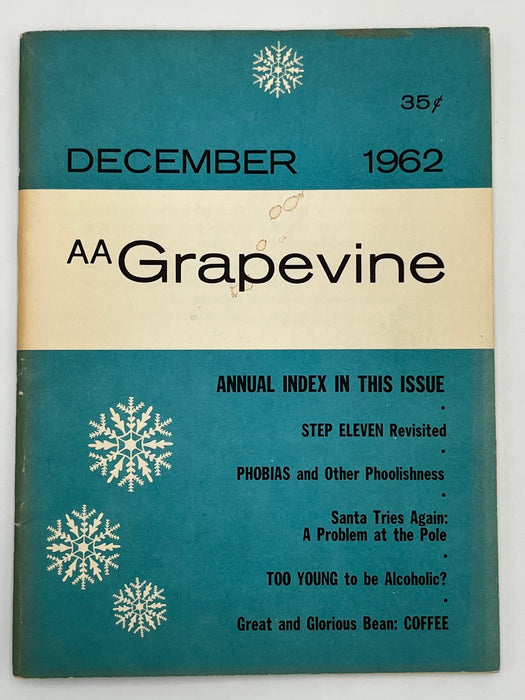 AA Grapevine - Greetings from Bill and Lois - December 1962 Recovery Collectibles