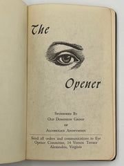 The Eye Opener - Second Edition - Old Dominion Group of Alcoholics Anonymous Recovery Collectibles