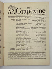 AA Grapevine January 1957 Alabama
