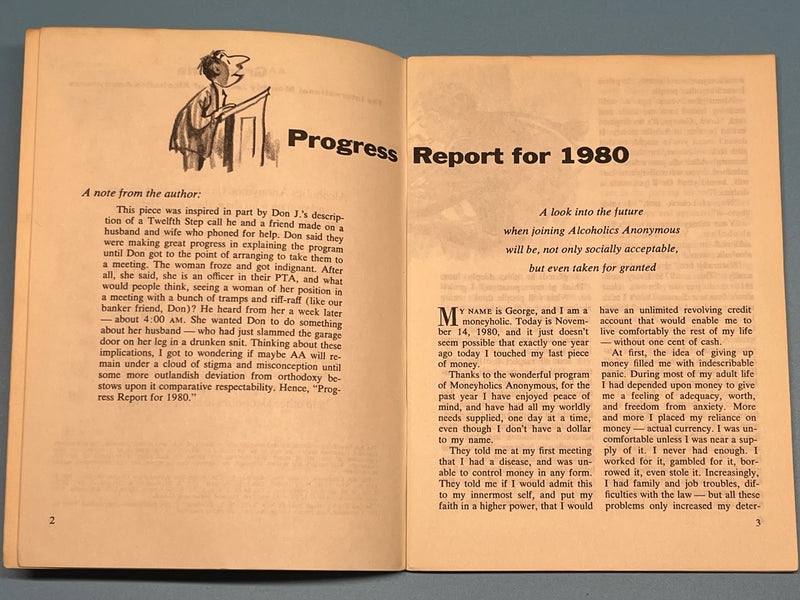 AA Grapevine from October 1969 - First World Service Meeting by Bill Recovery Collectibles