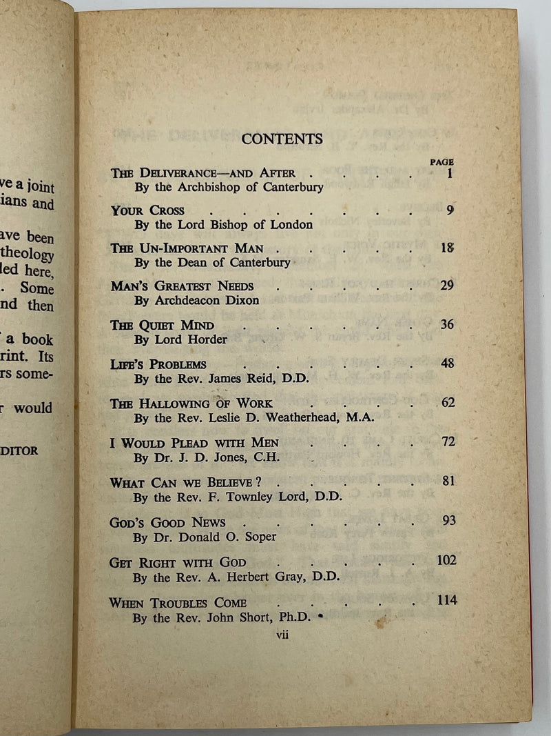If I Had One Sermon Only To Preach - Edited by A.J. Russell - 1938 Recovery Collectibles
