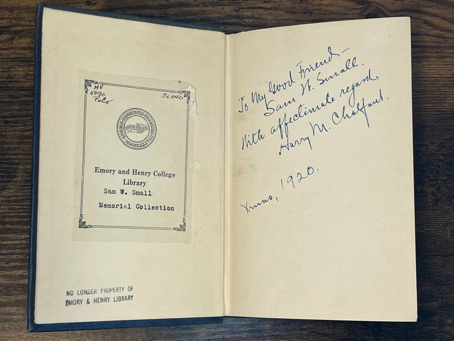 Father Penn and John Barleycorn signed by Harry Malcom Chalfant - 1920 David Shaw