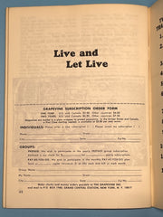 AA Grapevine from October 1969 - First World Service Meeting by Bill Recovery Collectibles