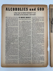 Liberty Magazine - Alcoholics and God from September 1939 Recovery Collectibles