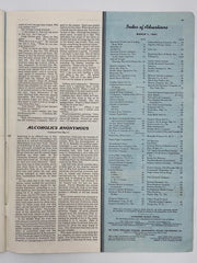 Saturday Evening Post - March 1, 1941 - Alcoholics Anonymous Recovery Collectibles