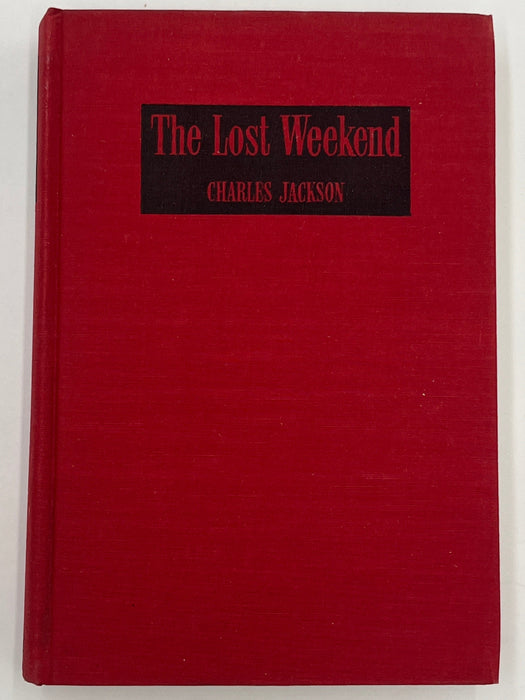 The Lost Weekend by Charles Jackson - 1944 - ODJ Recovery Collectibles