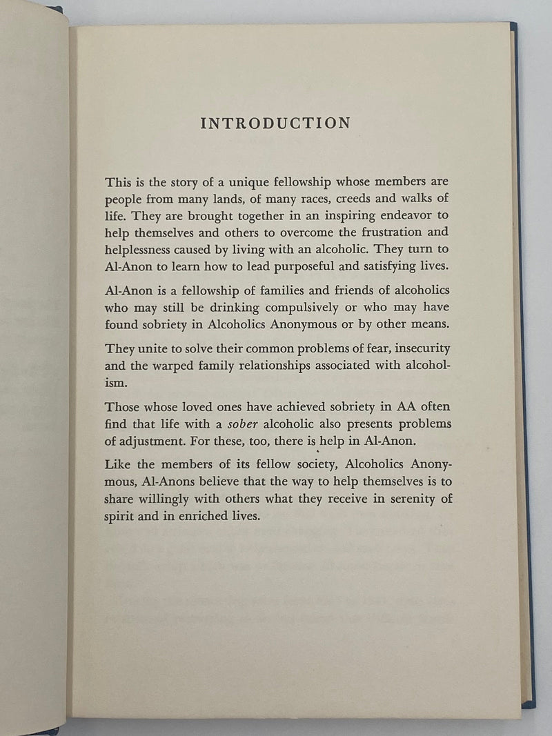 Living with an Alcoholic - Revised Expanded Edition First Printing 1966 - ODJ Recovery Collectibles