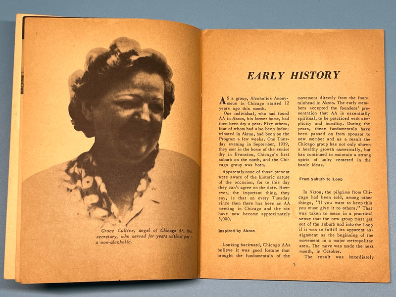 AA Grapevine - September 1951 - Chicago Early History Mark McConnell