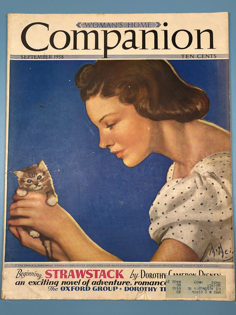 Woman’s Home Companion from September 1938 - The Oxford Group Recovery Collectibles