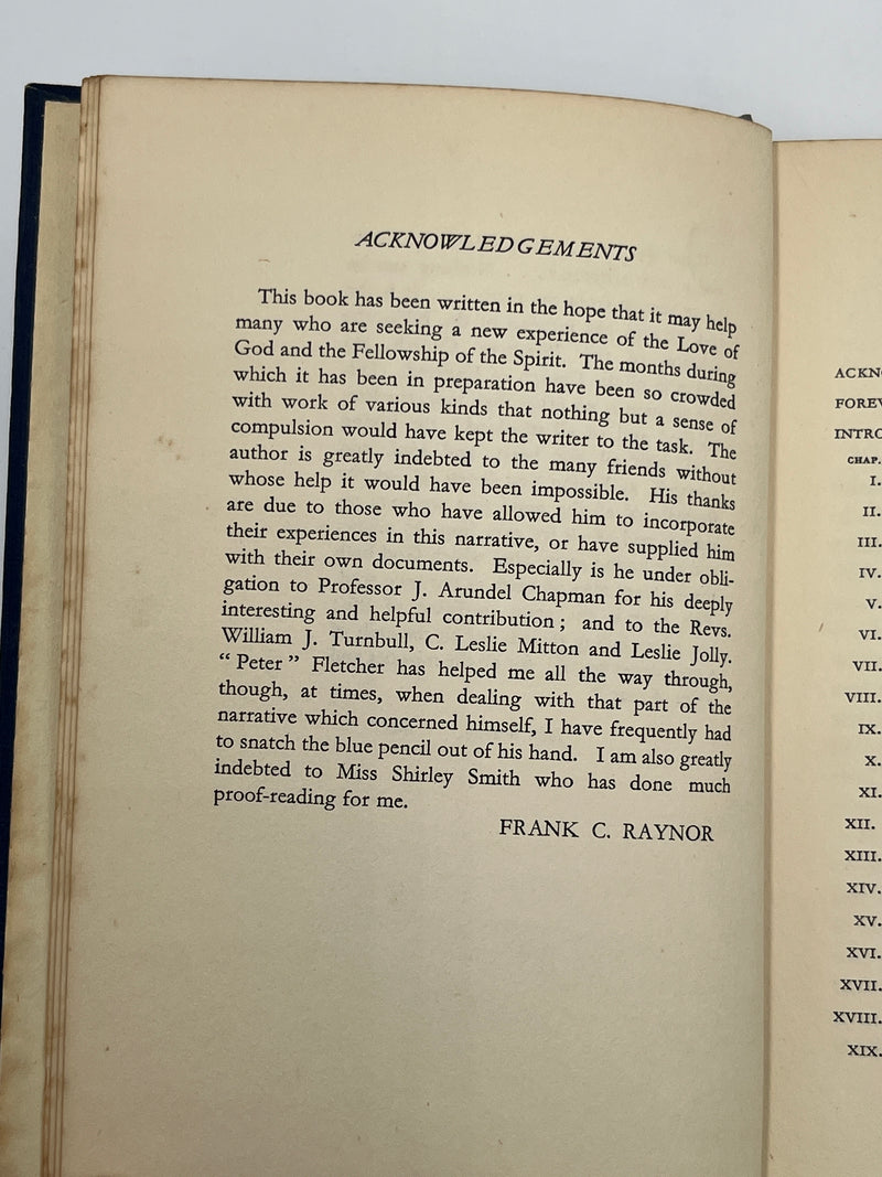 The Finger of God by Frank C. Raynor - First Printing 1934 Mark McConnell