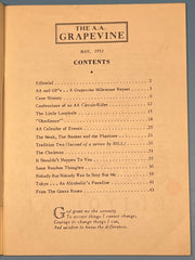 AA Grapevine - May 1952 - Tradition Two by Bill Mark McConnell