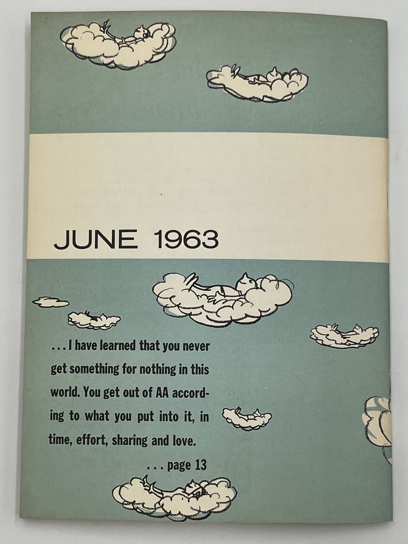 AA Grapevine from June 1963 - Conference News Flash Mark McConnell