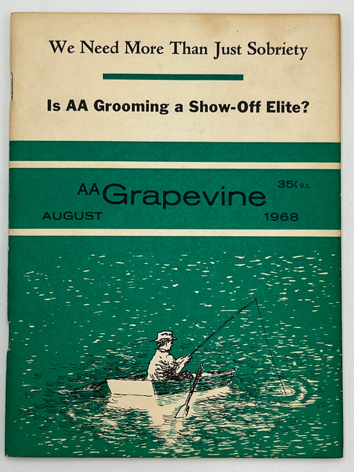 AA Grapevine from August 1968 - AA Elites Mark McConnell