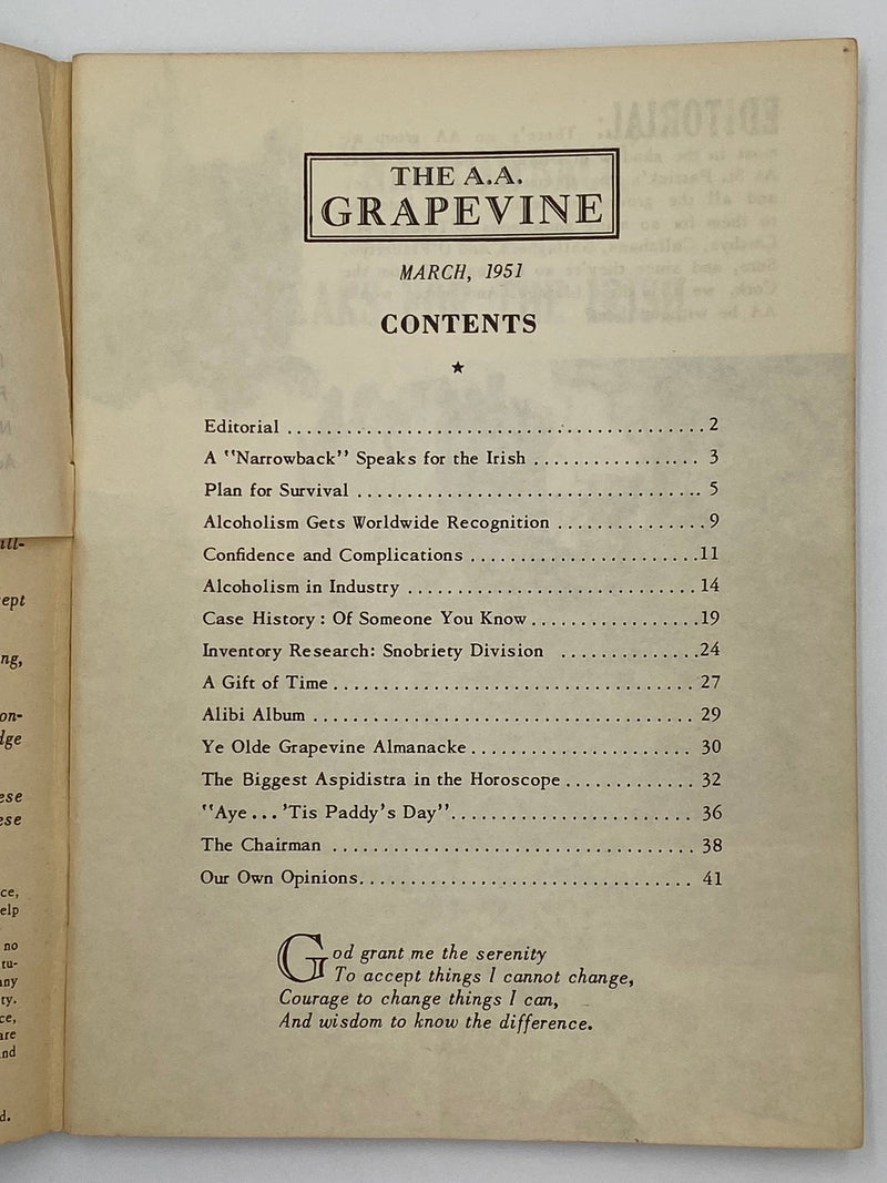 AA Grapevine - March 1951 Alabama
