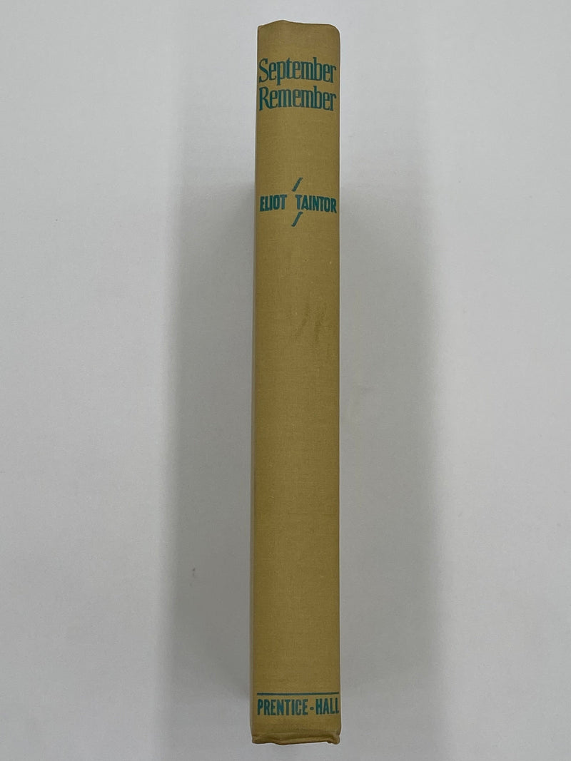 September Remember by Eliot Taintor - 1945 - ODJ Recovery Collectibles