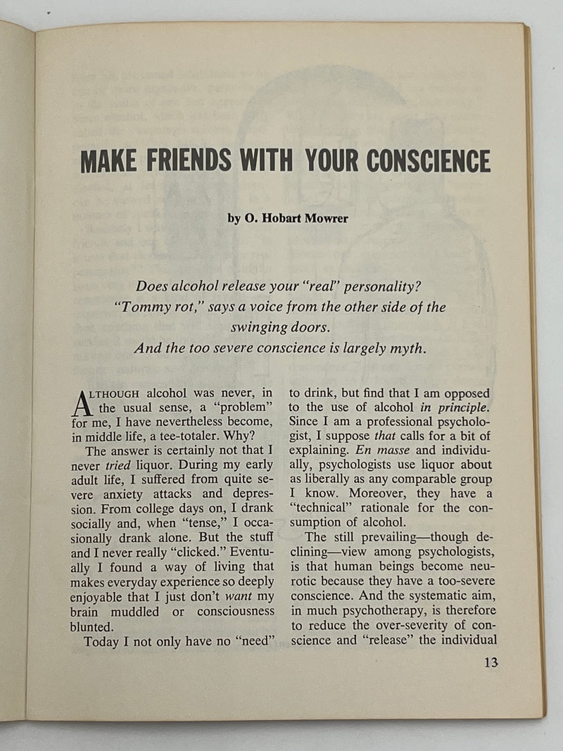 AA Grapevine from February 1963 - The Al-Anon Story Mark McConnell