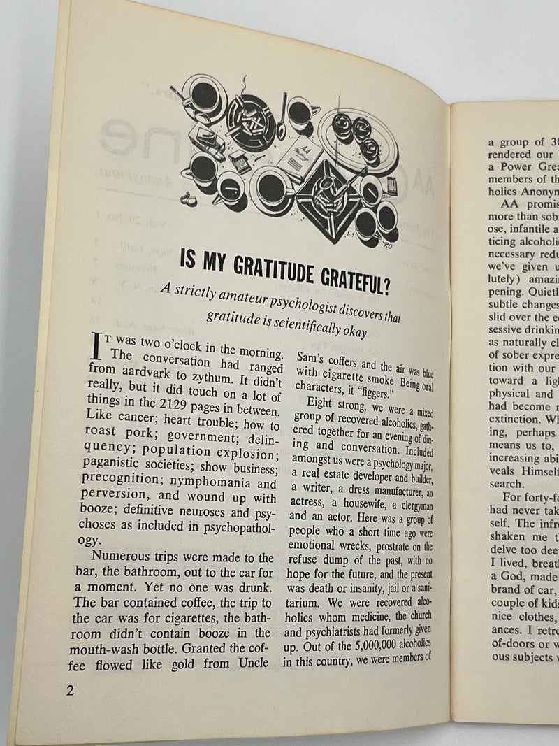 AA Grapevine from June 1963 - Conference News Flash Mark McConnell