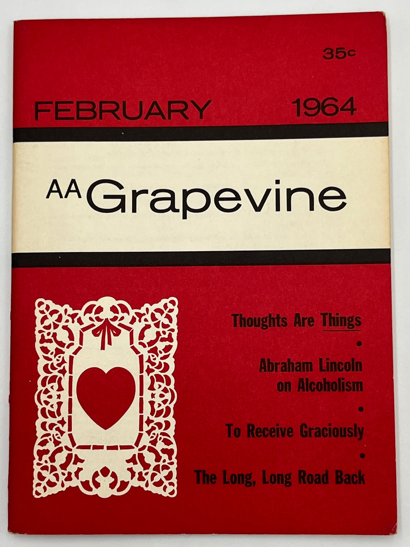 AA Grapevine from February 1964 - Abraham Lincoln on Alcoholism Mark McConnell